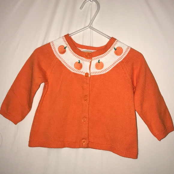 gymboree pumpkin sweater